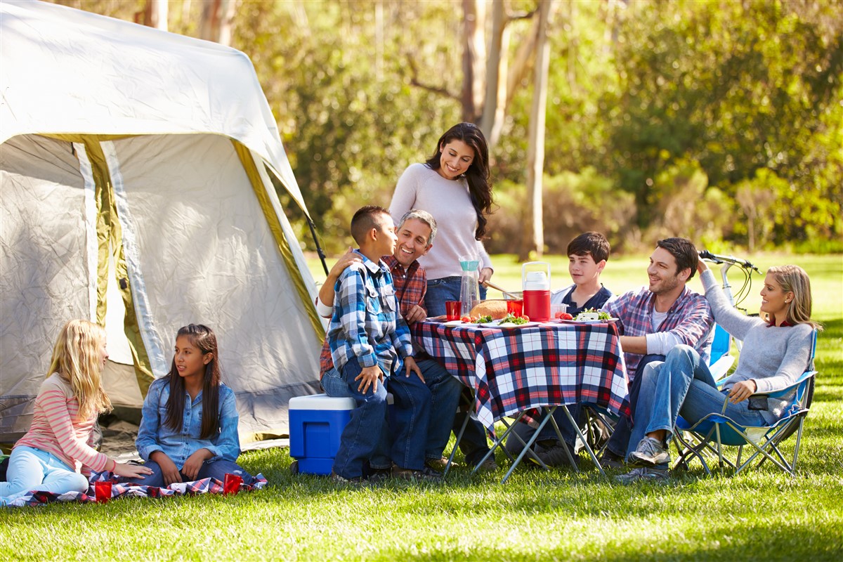 camping réussi en pleine nature