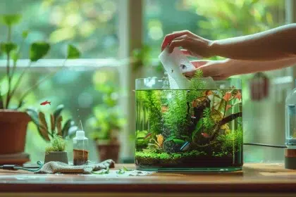 nettoyer nano-aquarium