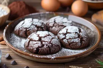 crinkles au chocolat