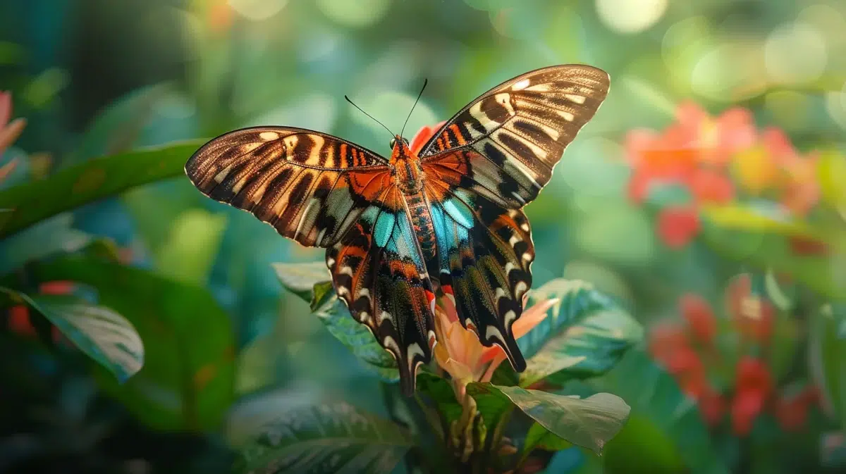 découverte papillon géant