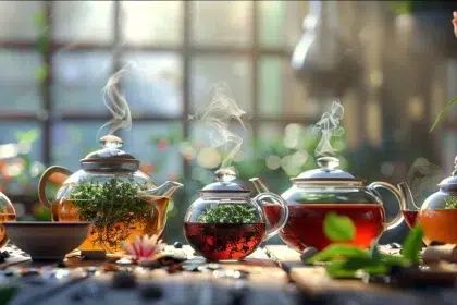 infusions de thé