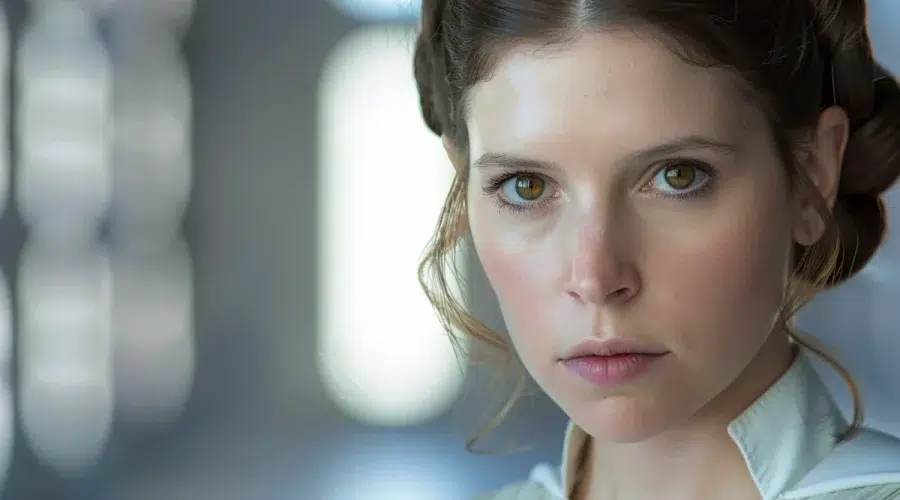 visage princesse leia