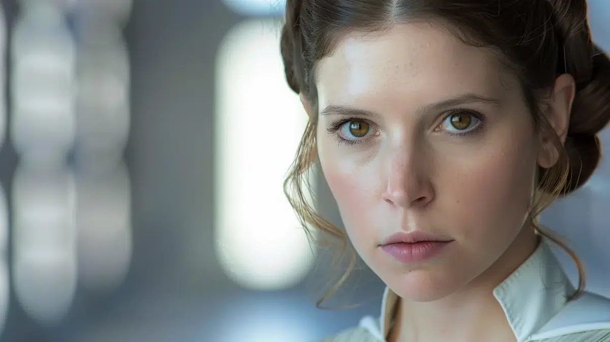 visage princesse leia