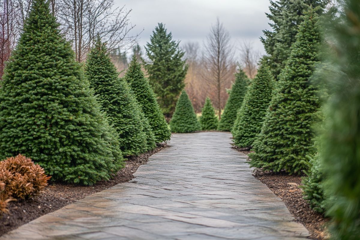 Techniques modernes de taille pour des sapins en pleine santé